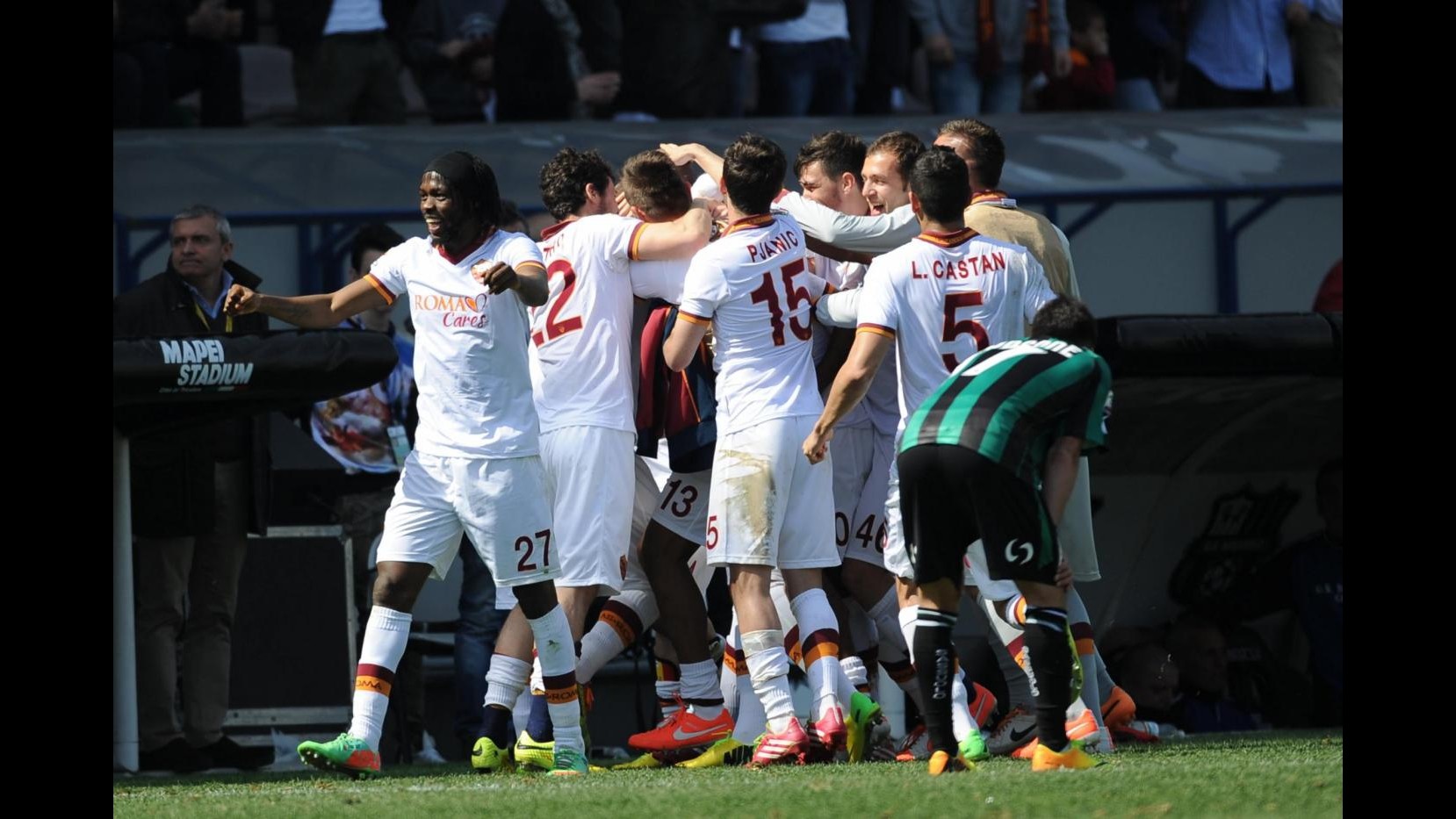 Serie A, tutto facile per la Roma: Destro e Bastos piegano il Sassuolo, 2-0 al ‘Mapei Stadium’