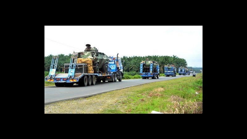 Malesia, esercito attacca filippini che occupano villaggio del Borneo
