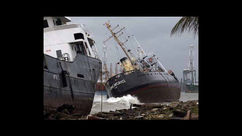 Panama, almeno 6 navi arenate sulle coste caraibiche per maltempo
