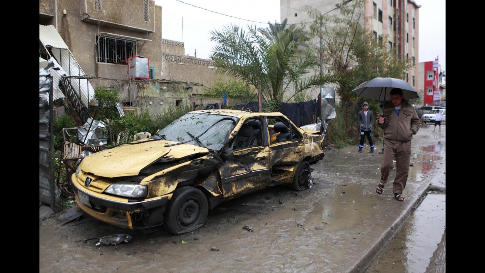 Iraq, 3 bombe vicino a mercato a Baghdad: 4 morti e 16 feriti