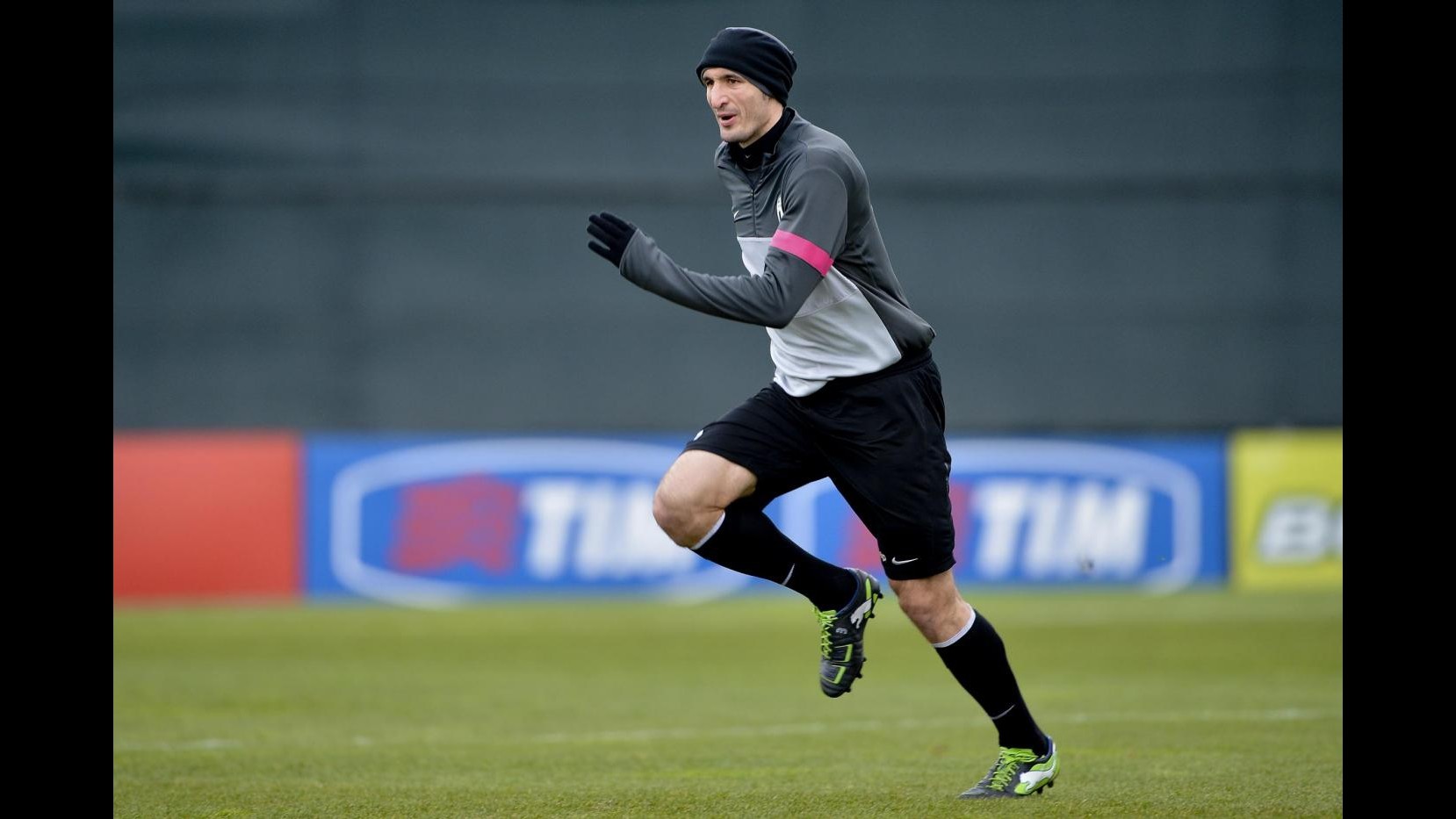 Juventus, problemi alla caviglia: Chiellini salta allenamento