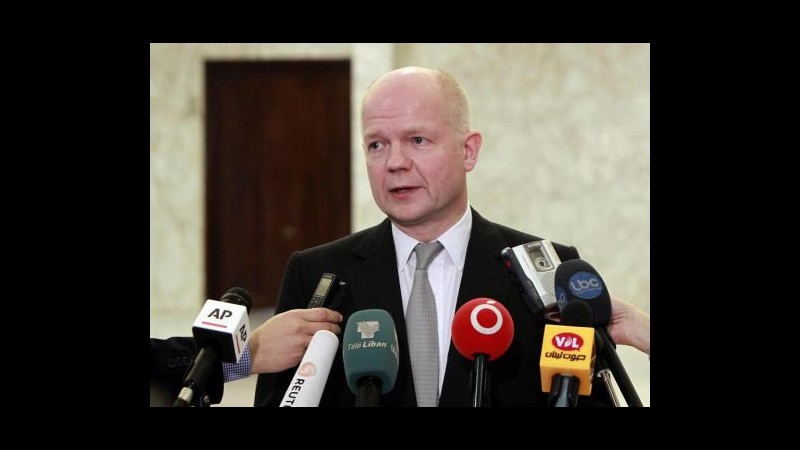 Mali, Hague arrivato per colloqui su futuro politico del Paese