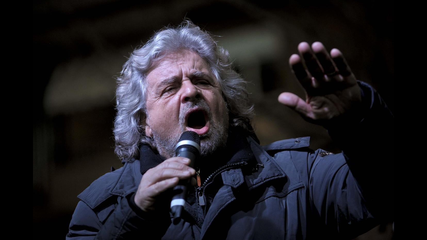 M5S, Grillo a Roma incontra i suoi deputati e senatori