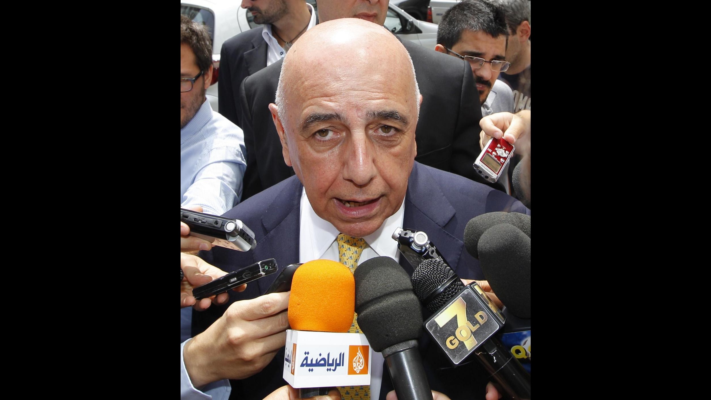 Galliani: Non credo a tabelle e nessun rammarico per inizio stagione