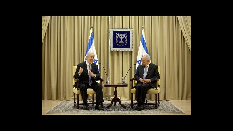 Israele, Peres dà a Netanyhau altre 2 settimane per formare governo