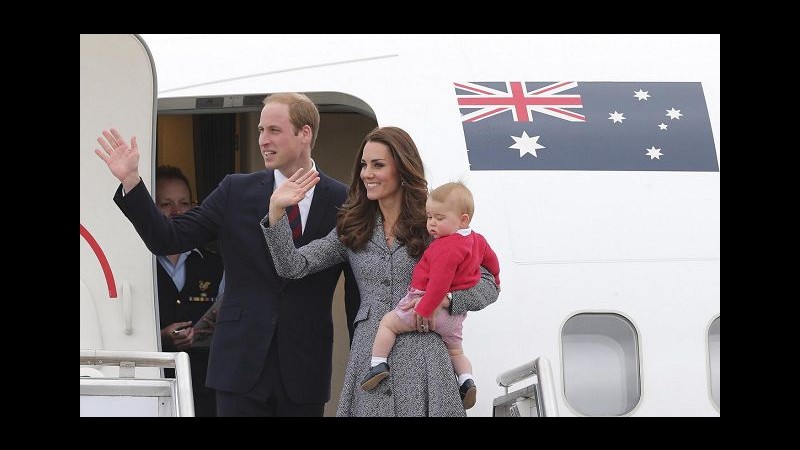 William e Kate concludono tour in Australia