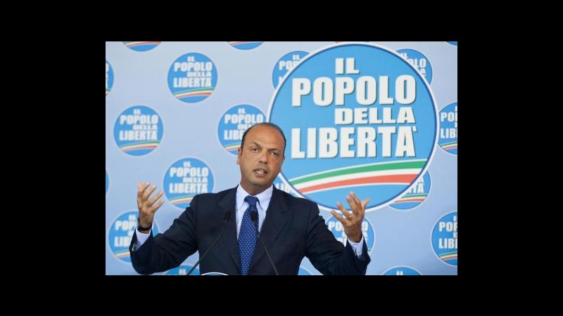 Elezioni, Alfano: Ritorno al voto più vicino, Pd accecato dall’odio