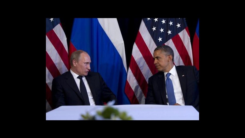Usa, Obama vedrà Putin a G8 giugno, poi andrà a G20 San Pietroburgo