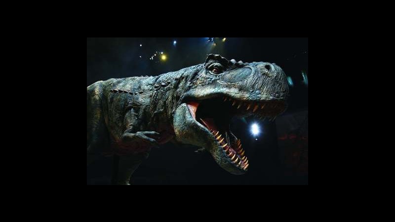 I dinosauri tornano a ruggire a Milano, Pesaro e Torino