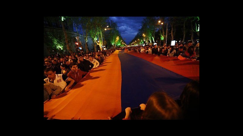 Armenia commemora genocidio tra scontento per parole Erdogan