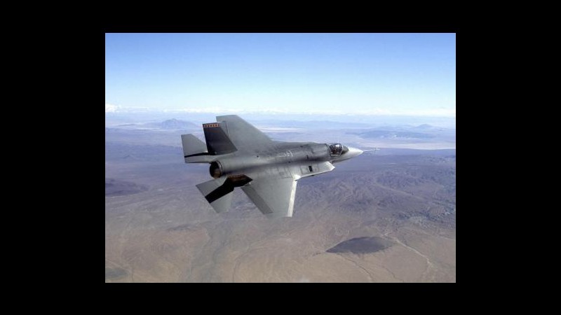 Usa, Pentagono: F-35 tornano a volare dopo stop per crepa in turbina