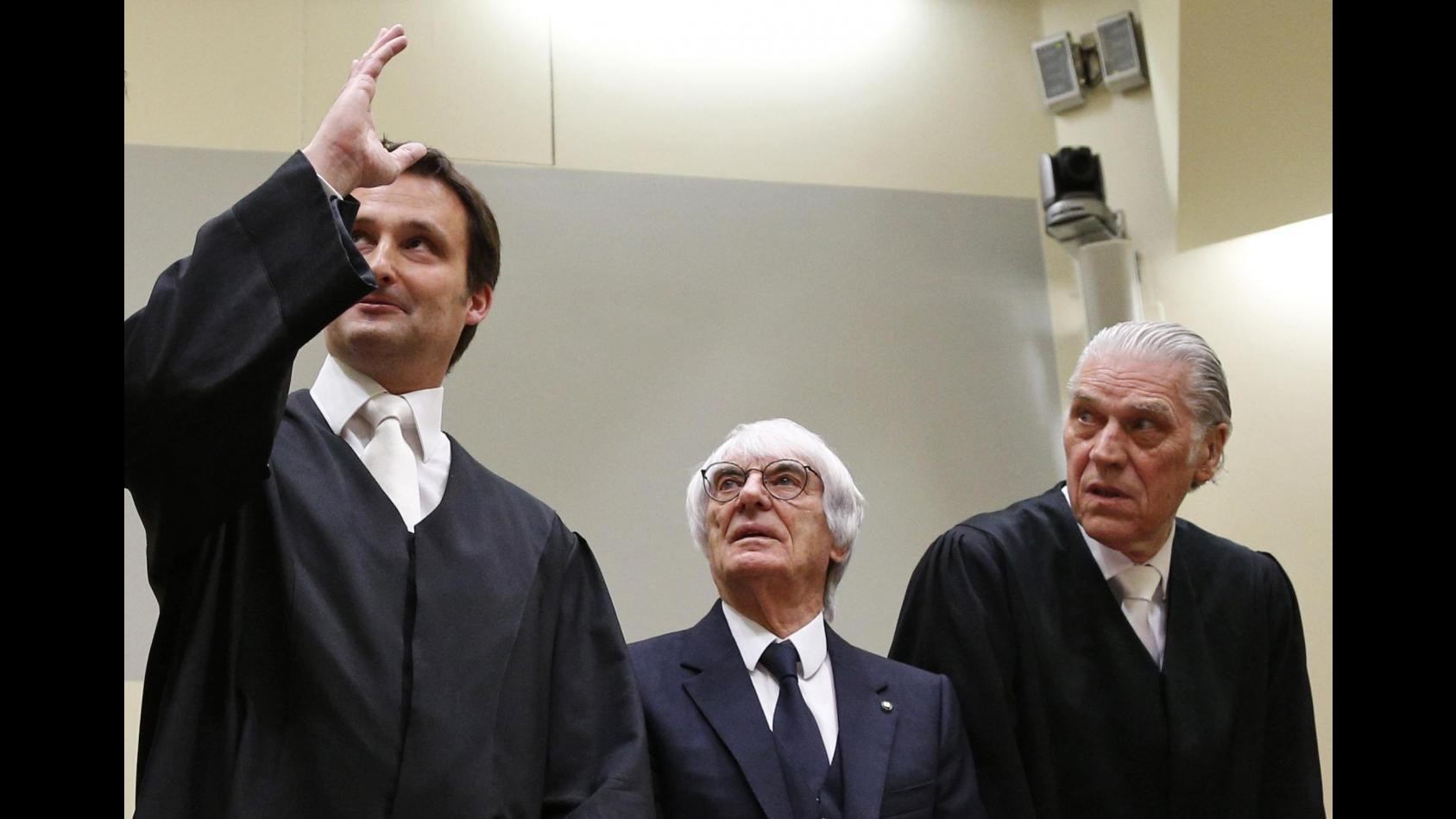 F1, via al processo Ecclestone: rischia fino a 10 anni di carcere per corruzione