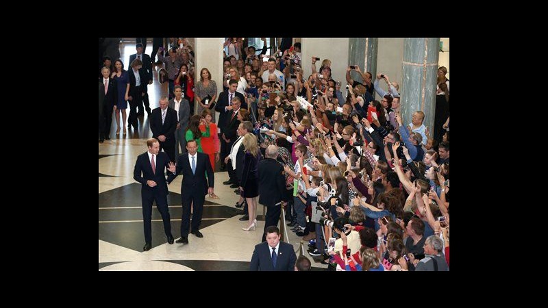 William e Kate a Canberra, finisce il viaggio in Australia