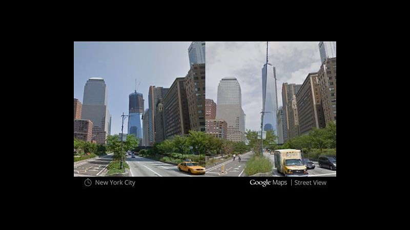 Google Street View diventa macchina del tempo, visibili le foto vecchie