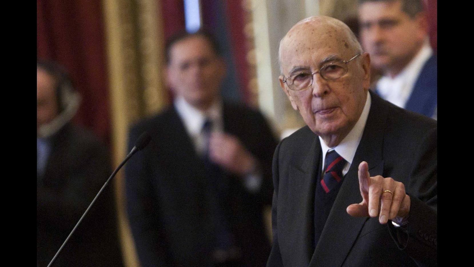 Napolitano: Italia non è allo sbando, nessun rischio contagio