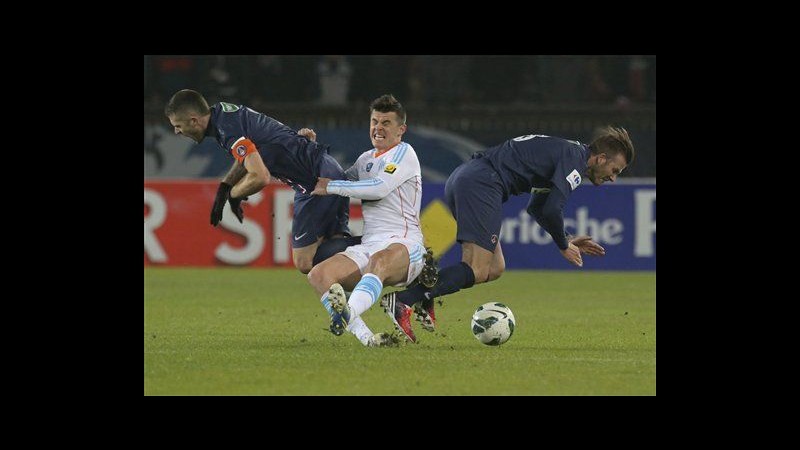 Coppa di Francia, Psg-Marsiglia 2-0: doppio Ibra e Beckham ok