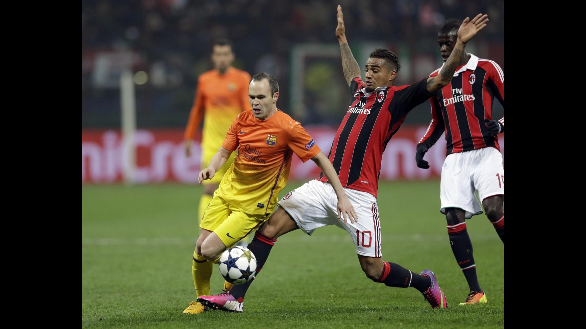 Champions, Iniesta: Supereremo il Milan, ci metto la mano sul fuoco