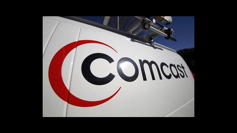 Comcast, utile balza a 1,87 mld dollari (+30%), ricavi +14%