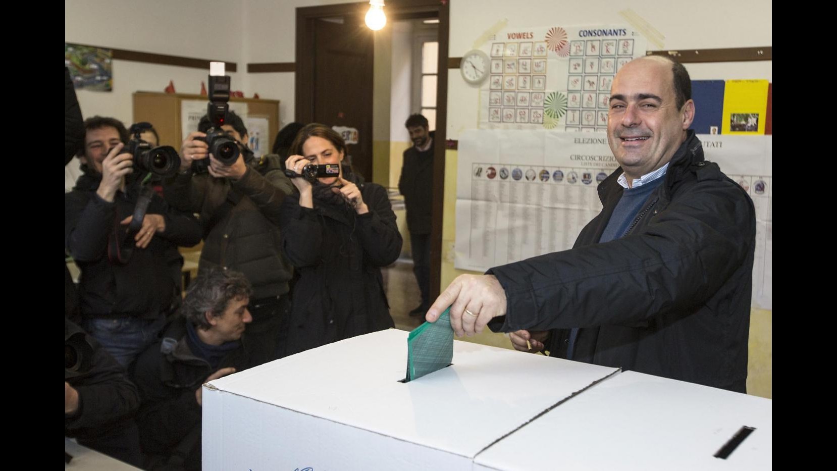 Regionali, Zingaretti Maroni e Frattura saldamente in testa