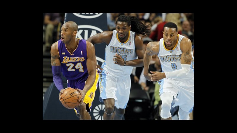 Nba, Denver batte Lakers senza Gallinari. Bargnani e Toronto affondano