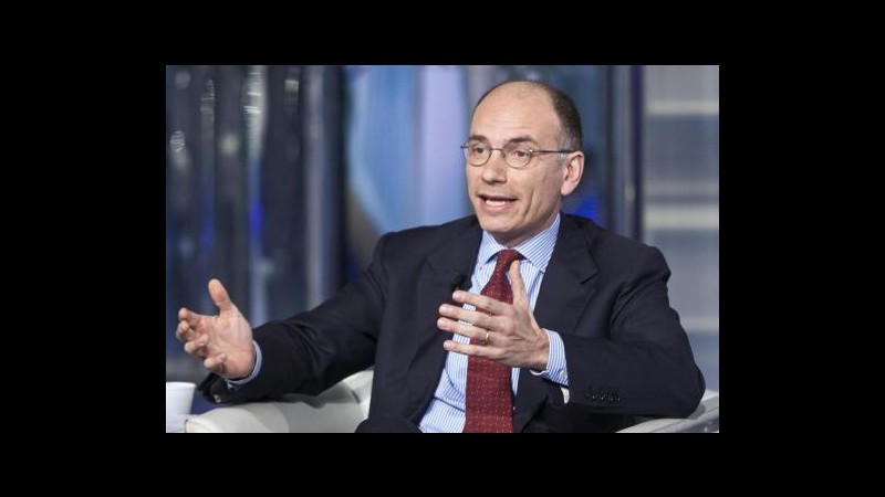 Elezioni, Letta(Pd):Faremo proposta a Napolitano, no a ritorno al voto