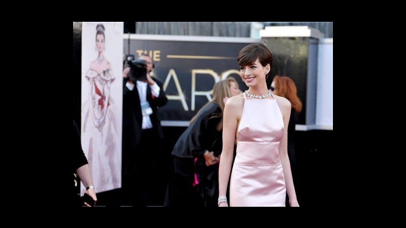Oscar, Anne Hathaway vince come miglior attrice non protagonista