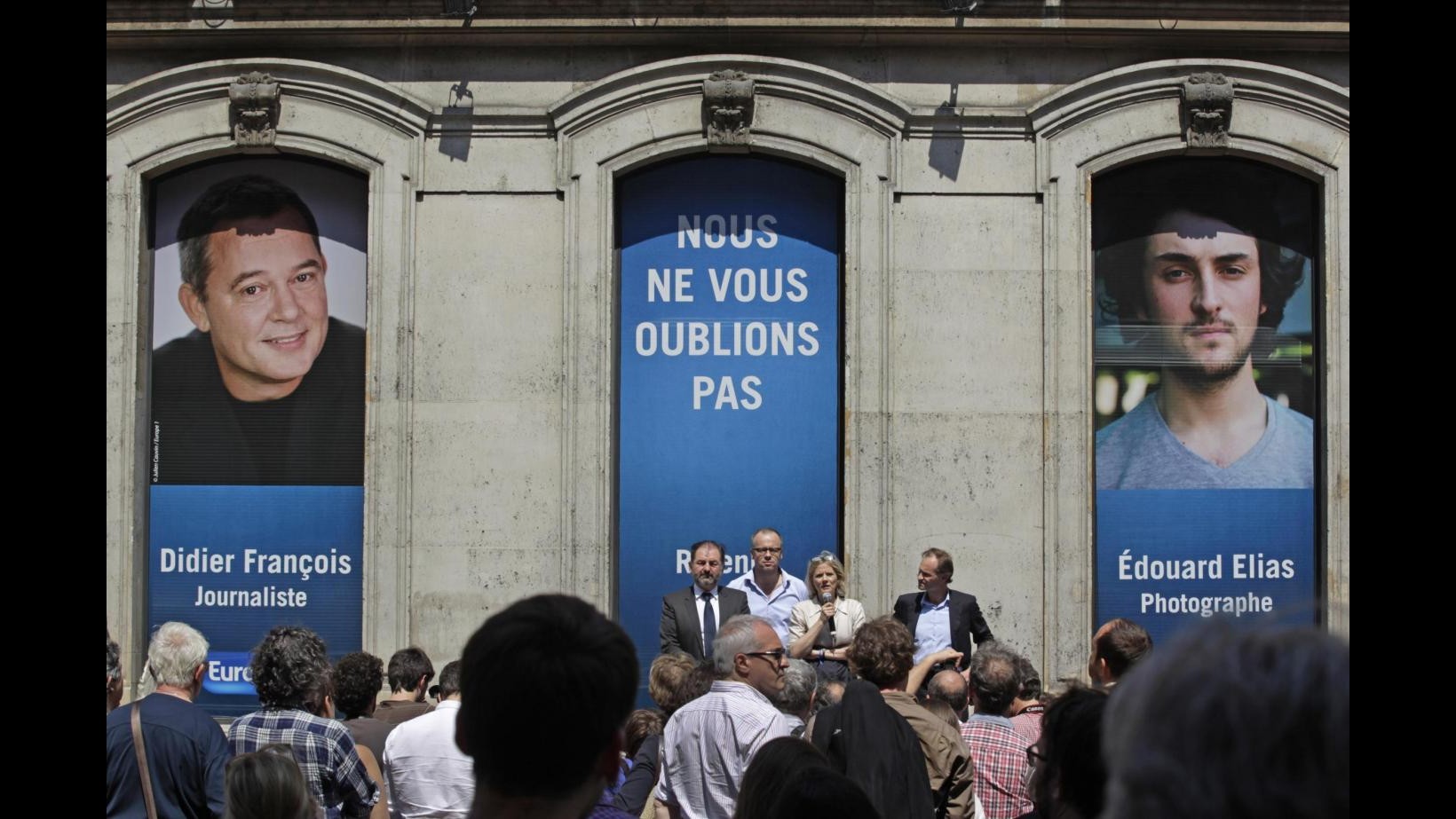 Siria, giornalista francese liberato: Bello poter vedere il cielo