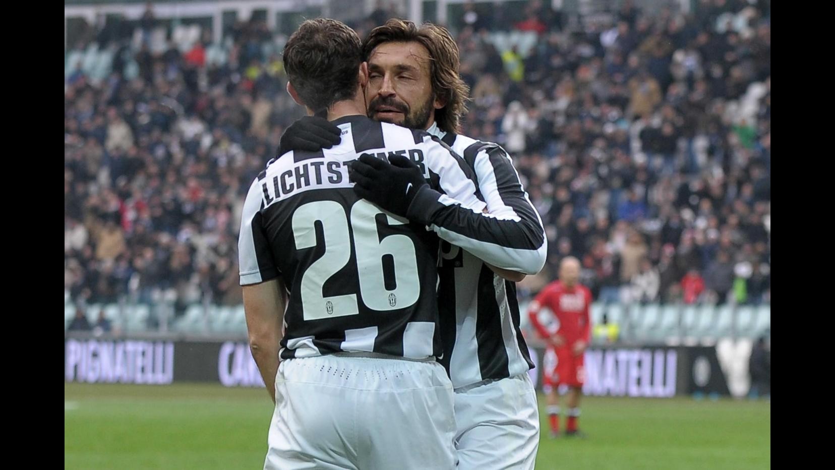 Tris Juve al Siena e +7 su Napoli, ok Roma, Cagliari e Catania