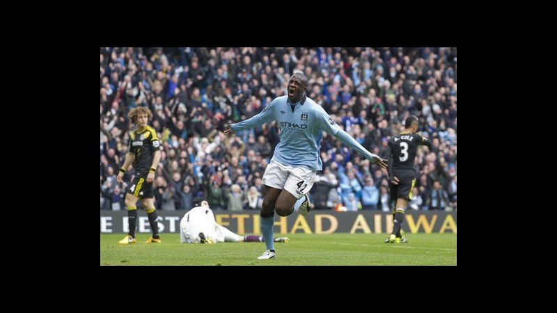 Premier League, Manchester City batte Chelsea 2-0