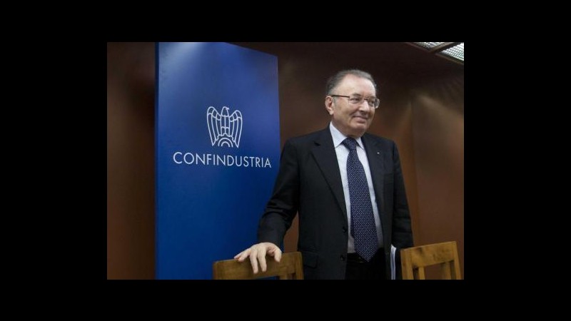 Crisi, Squinzi: Restituire debiti P.a., vale +250mila occupati