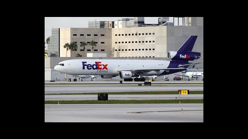 FedEx, utile III trimestre fiscale cala a 361 mln dollari (-31%)