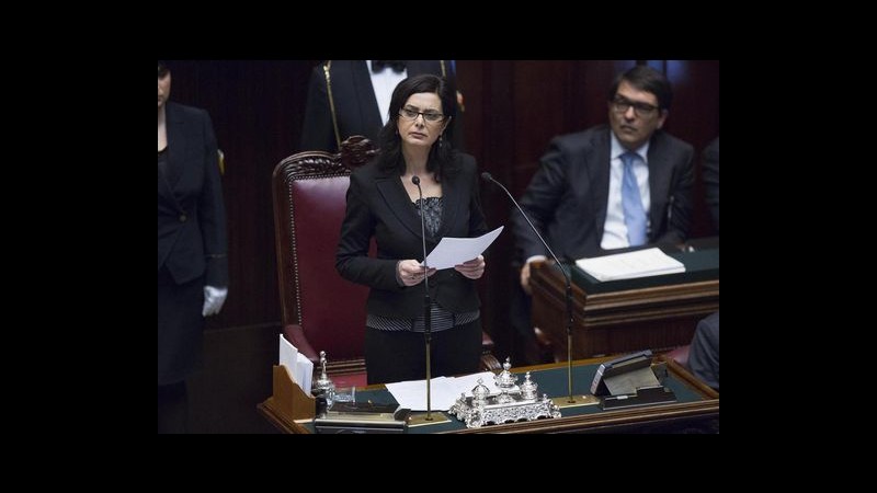 Boldrini: C’è bisogno di un governo il prima possibile