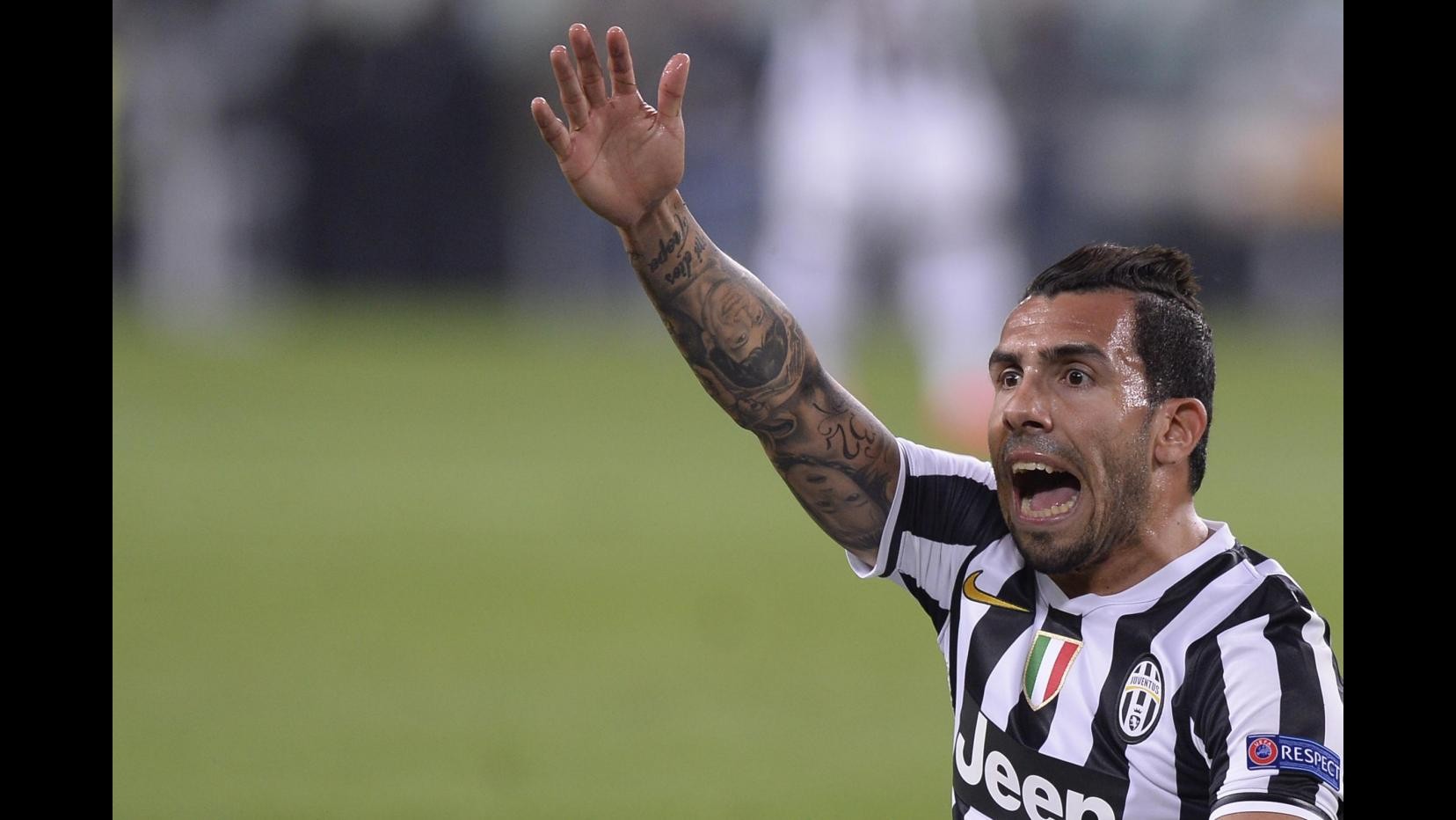 Tevez: Conte è già un top manager, lo dimostra in ogni partita