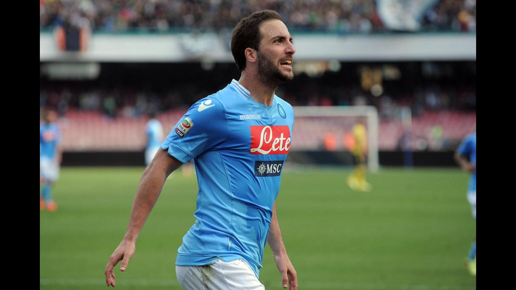 Napoli: contusione per Higuain, in forte dubbio per l’Udinese