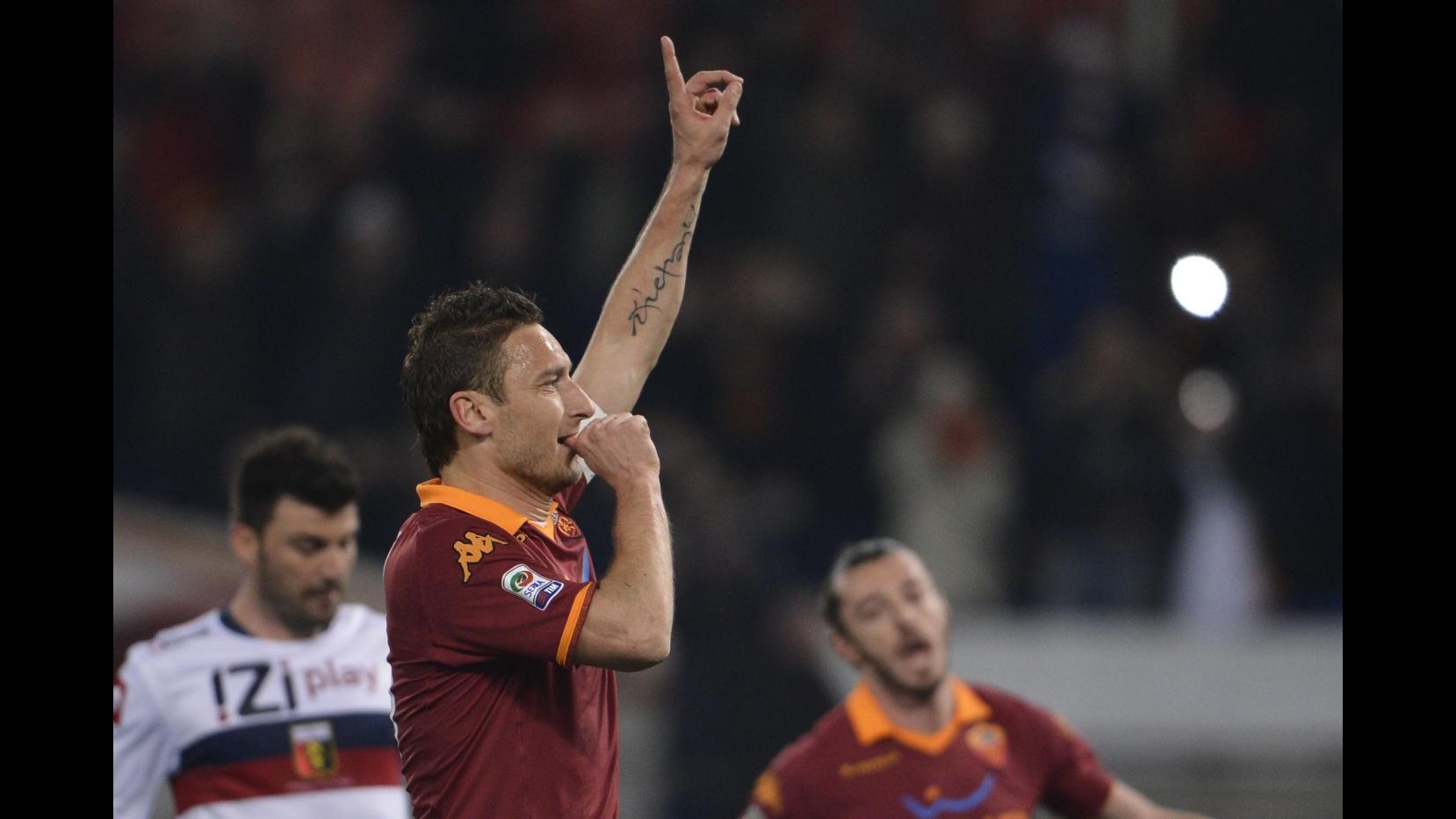 Roma, Totti: Grazie Prandelli ma vivo 90′ alla volta