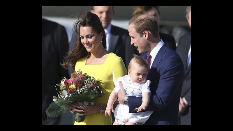 William e Kate arrivano in Australia per la seconda parte del tour