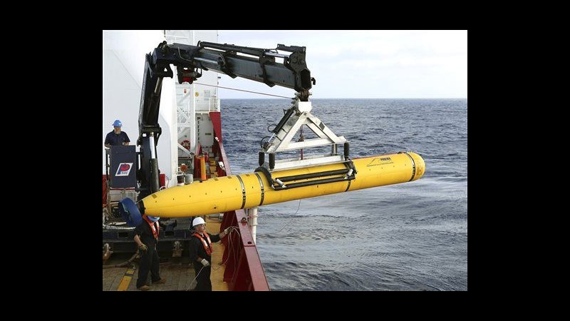 Aereo disperso, interrotta missione drone sottomarino: no risultati