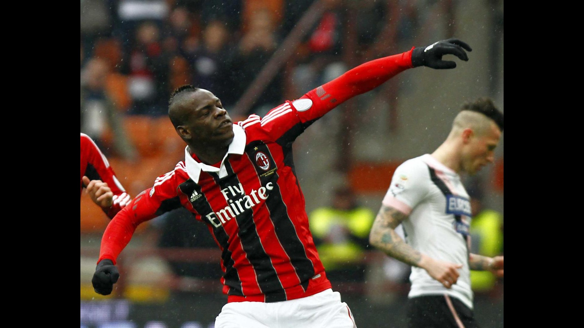 Serie A, Balotelli bum bum: il Milan stende il Palermo a S. Siro