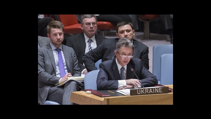 Ucraina, Onu a incontro Consiglio sicurezza: Situazione preoccupante
