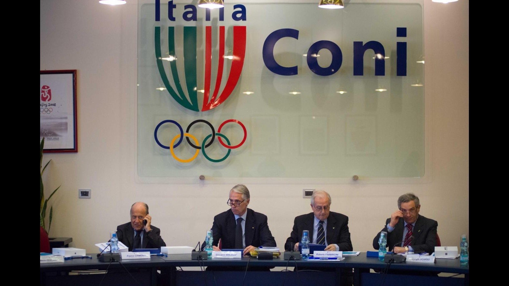 Coni, Malagò: Rapporti con Pagnozzi e Coni Servizi sono eccellenti