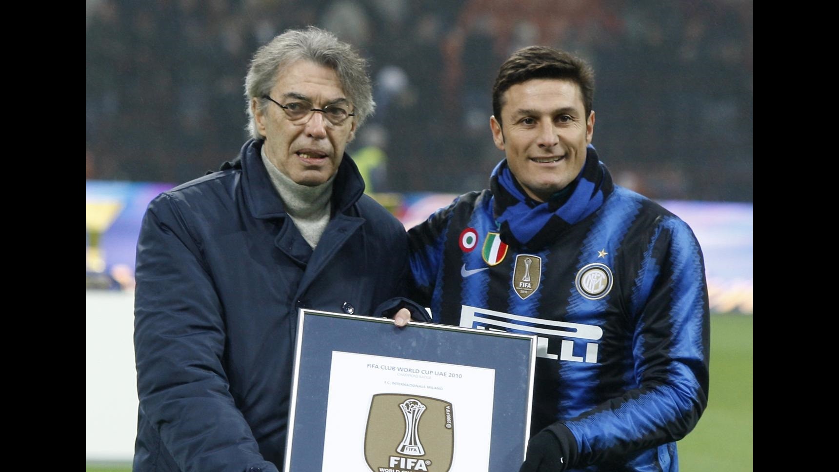 Il mondo del calcio omaggia Zanetti, Thohir: Possibile ritirare il 4. Moratti: Come Facchetti