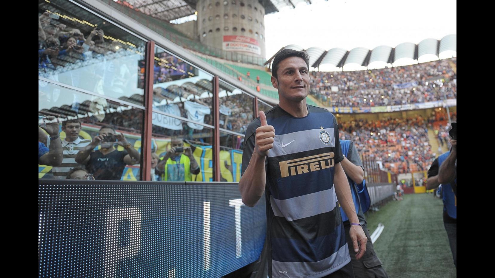 Serie A, l’ultima di Zanetti a S. Siro con l’Inter: Finisce il calciatore, ma va avanti l’uomo