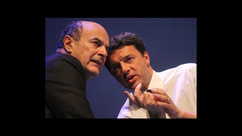Bersani: Votiamo scheda bianca. Renzi: Stop, parliamo di problemi
