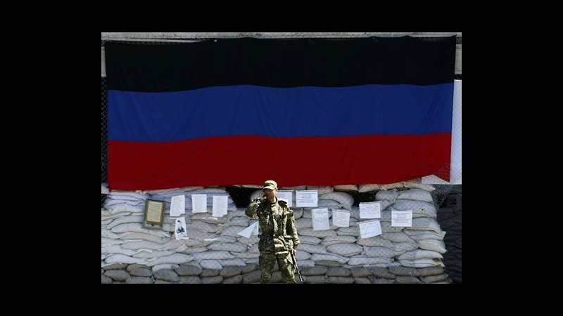 Ucraina, filorussi: Confermato referendum su autononomia Donetsk