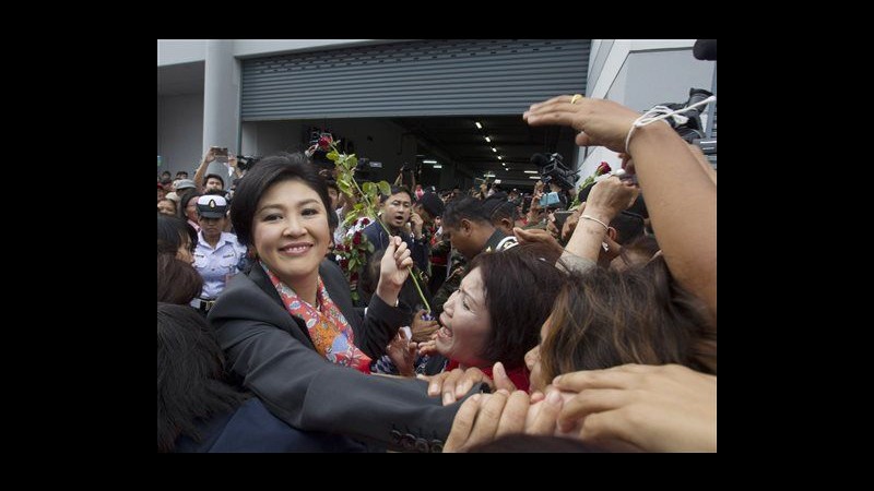 Thailandia,Shinawatra: Rispettato principio onestà, non siamo corrotti
