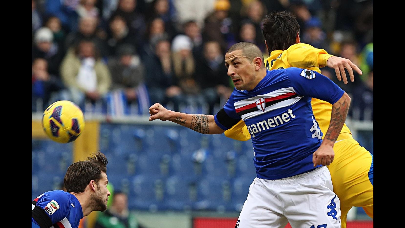 Sampdoria, Palombo salta allenamento per lombalgia
