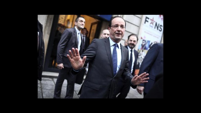 Francia, Hollande rivede in peggio deficit/Pil 2013 al 3,7%