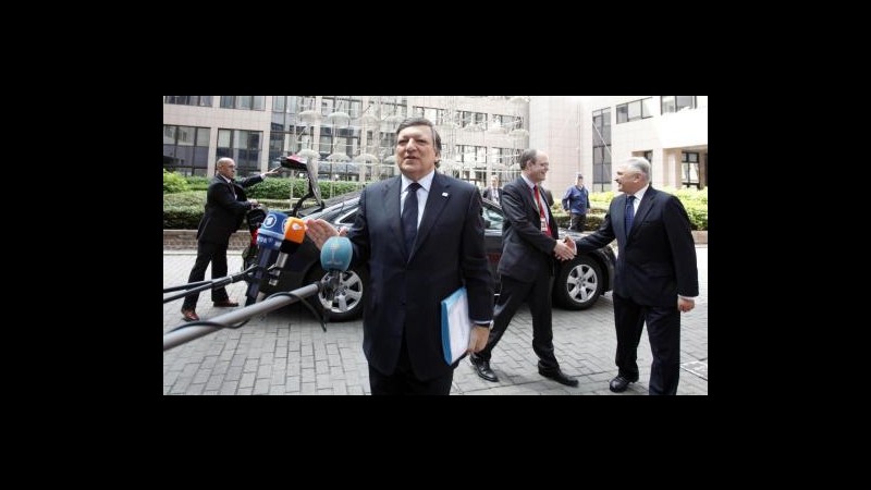 Barroso ai leader Ue: Crisi non finita, ma riforme danno primi frutti