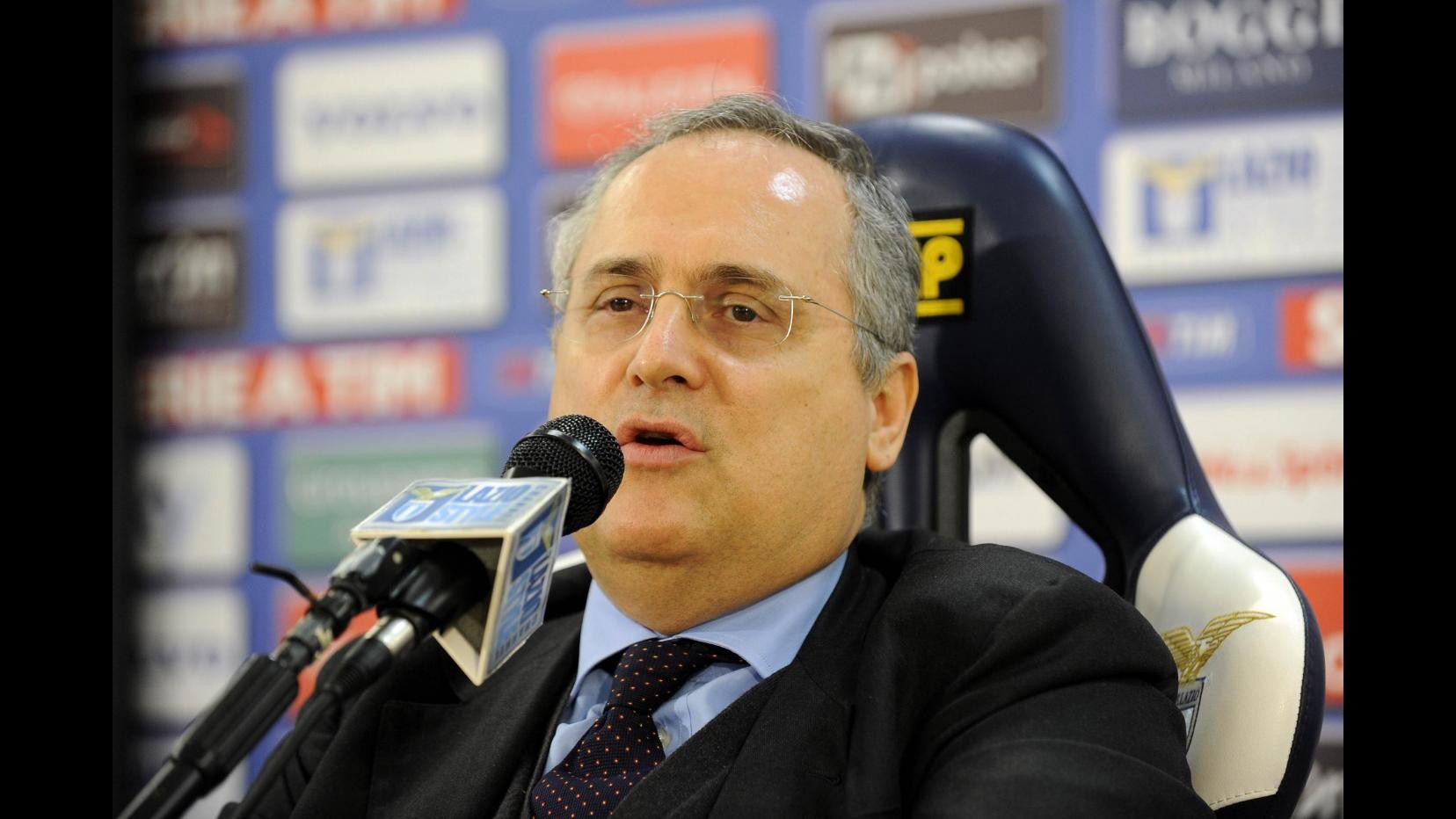 Lazio, Uefa conferma 2 gare porte chiuse. Lotito: Storia annunciata