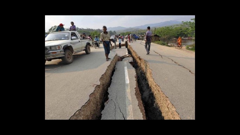 Terremoto di magnitudo 6.0 in Birmania e nord Thailandia
